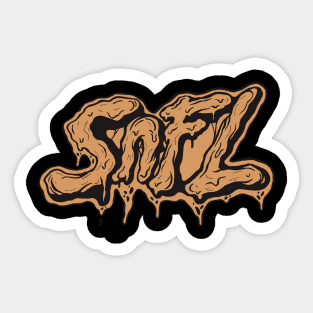 sunflow snfl butter gum brown Sticker